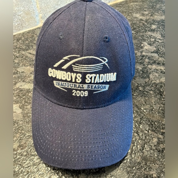 Vintage NFL Cowboys Stadium inaugural season 2009 navy adjustable unisex cap - Picture 7 of 7